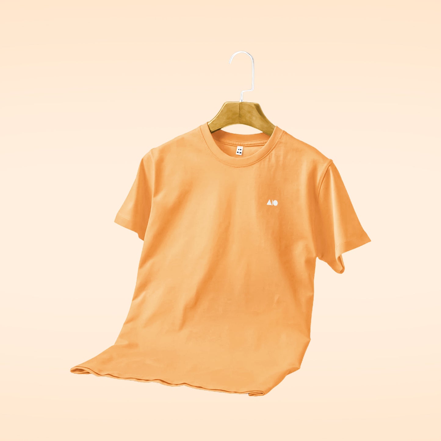 Men's Basic T-Shirt (Peach)