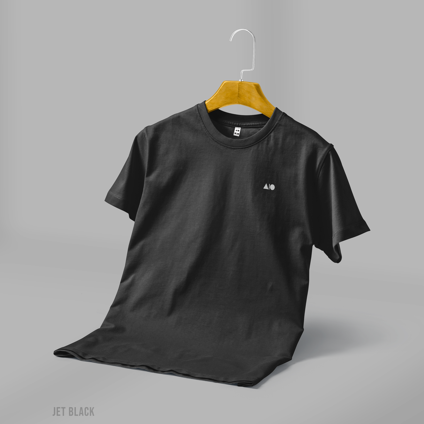 Men's Basic T-Shirt (Jet Black)