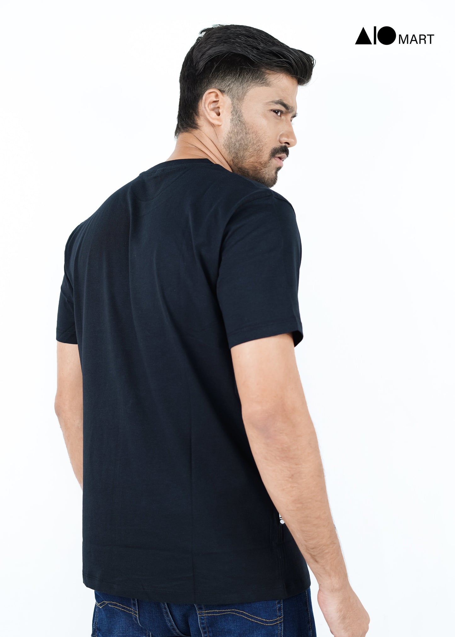 Men's Basic T-Shirt (Jet Black)