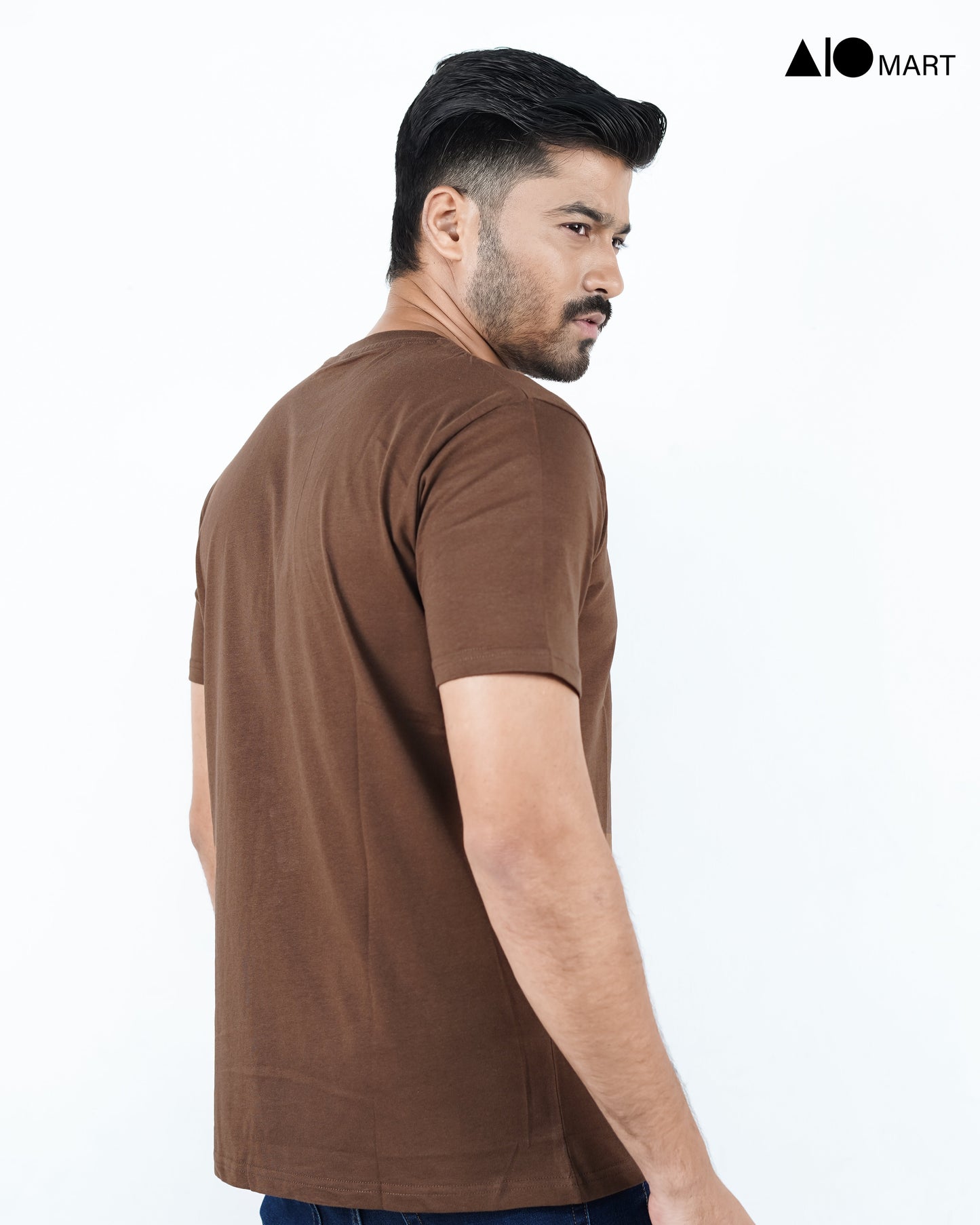 Men's Basic T-Shirt (Cappuccino)