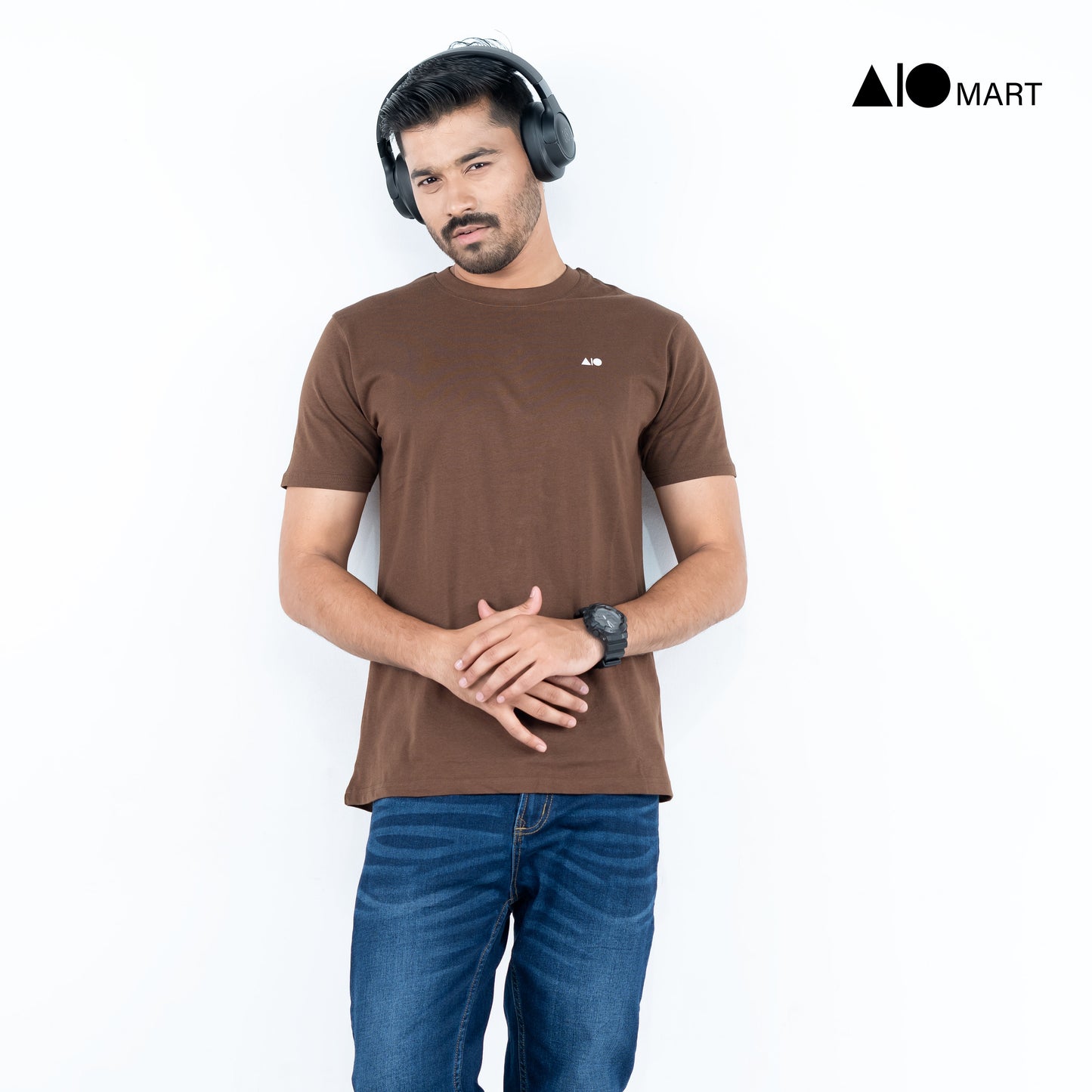 Men's Basic T-Shirt (Cappuccino)