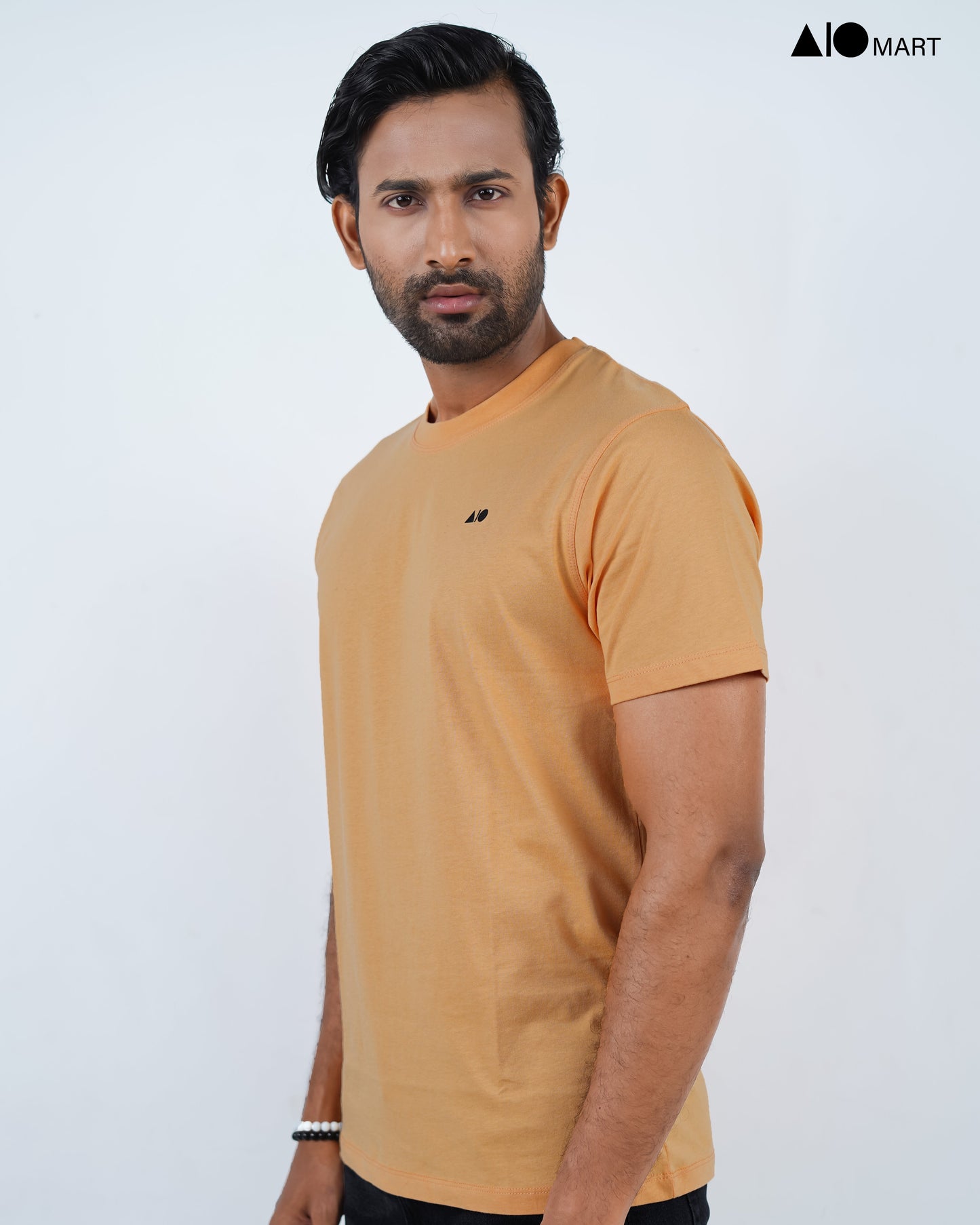 Men's Basic T-Shirt (Peach)
