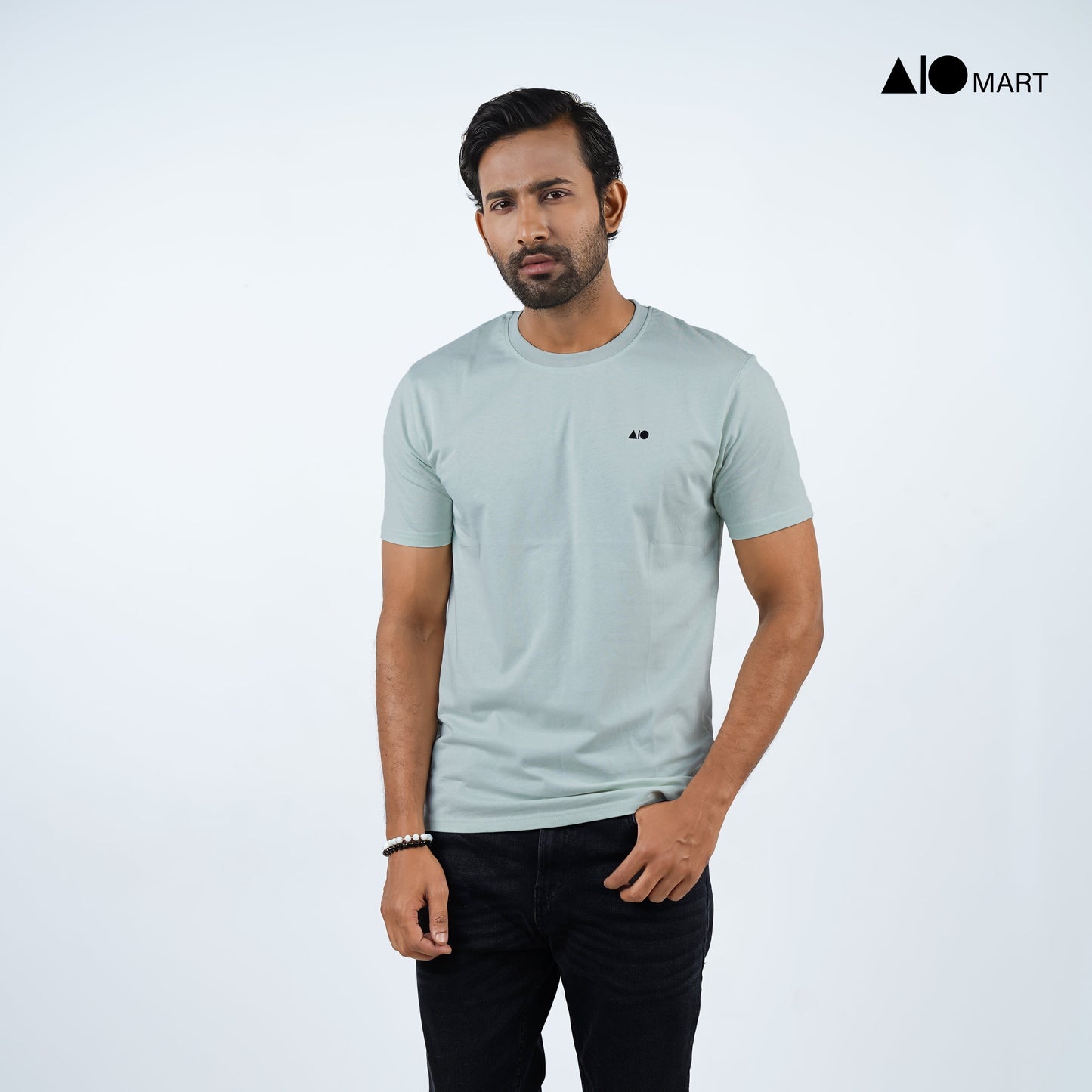 Men's Basic T-Shirt (Sky Blue)