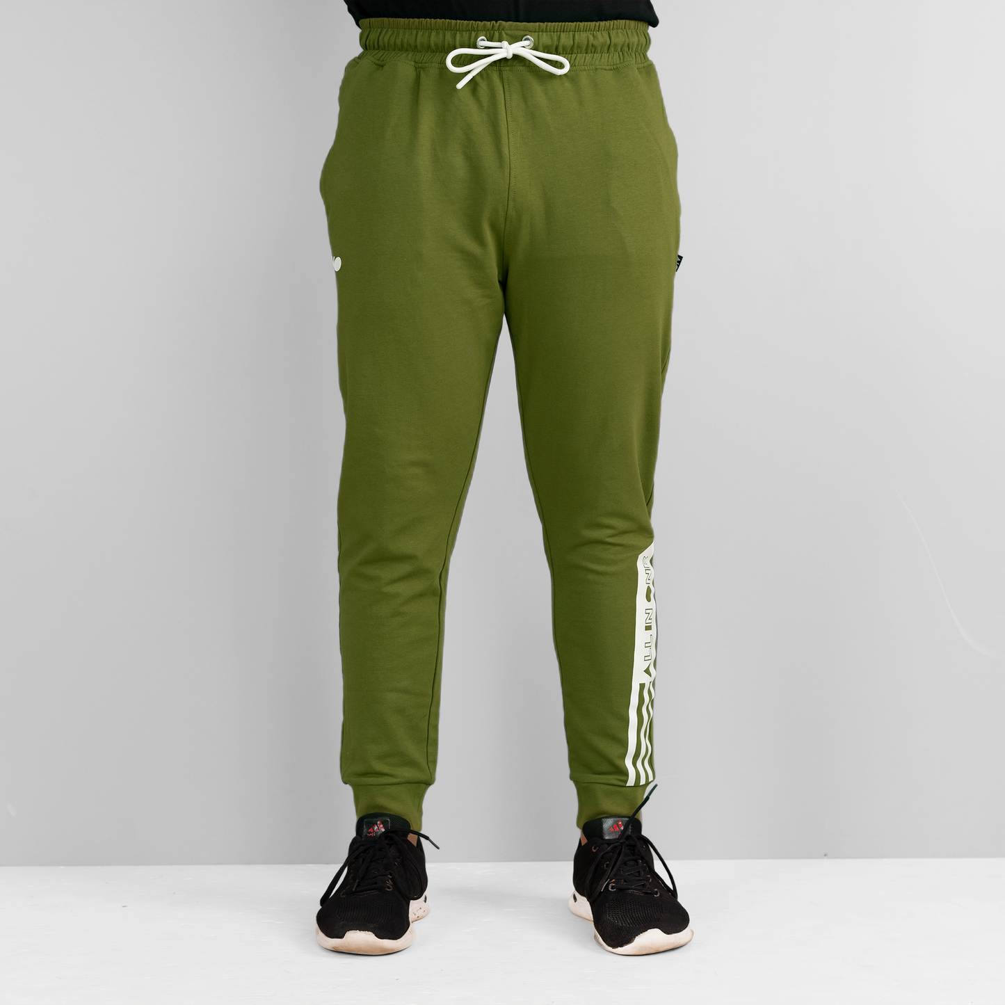 Men's Terry Cotton Joggers (Avocado)