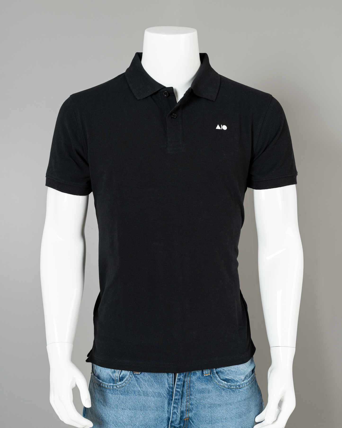 Men's Premium Polo Shirt (Black)