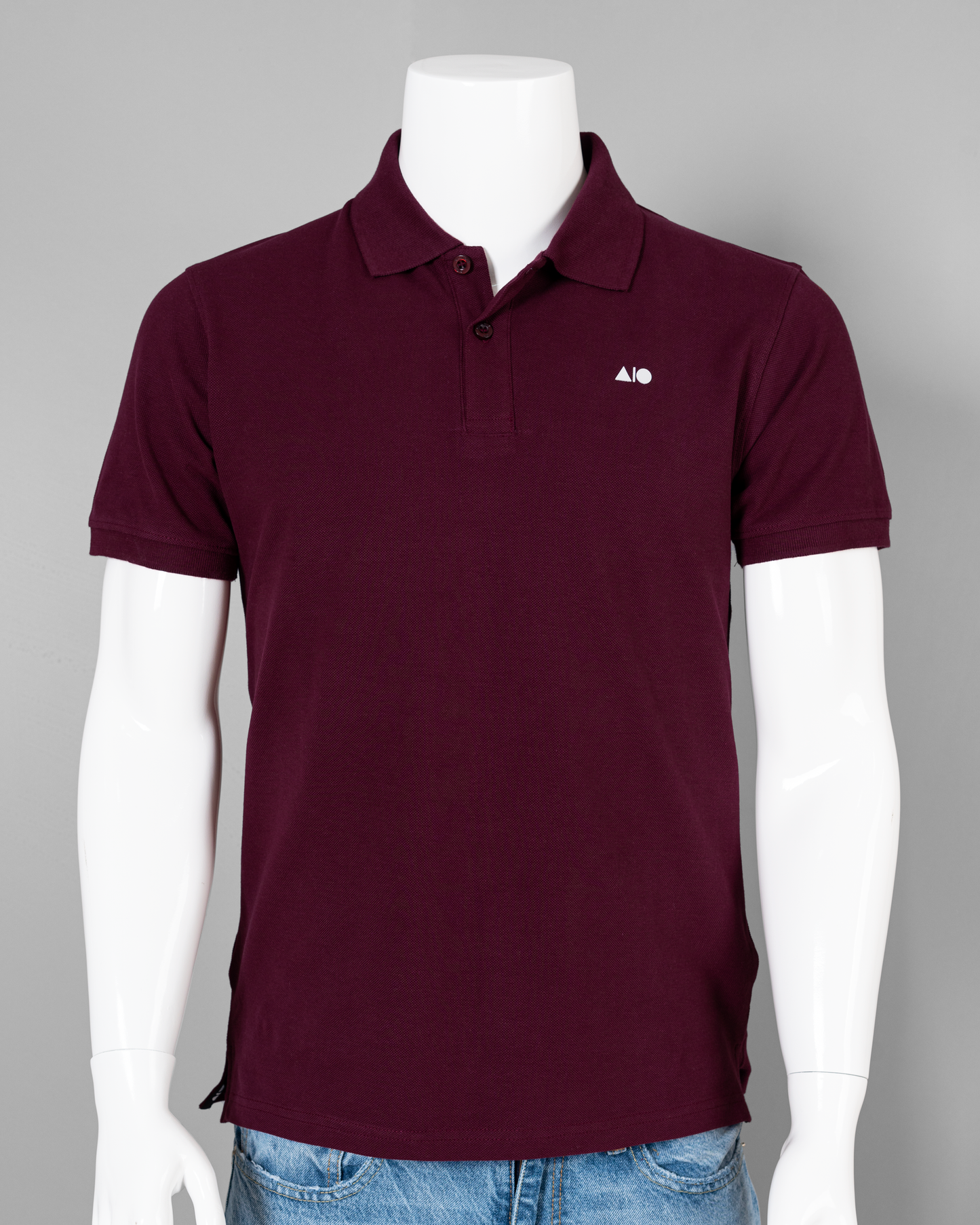 Men's Premium Polo Shirt (Maroon)