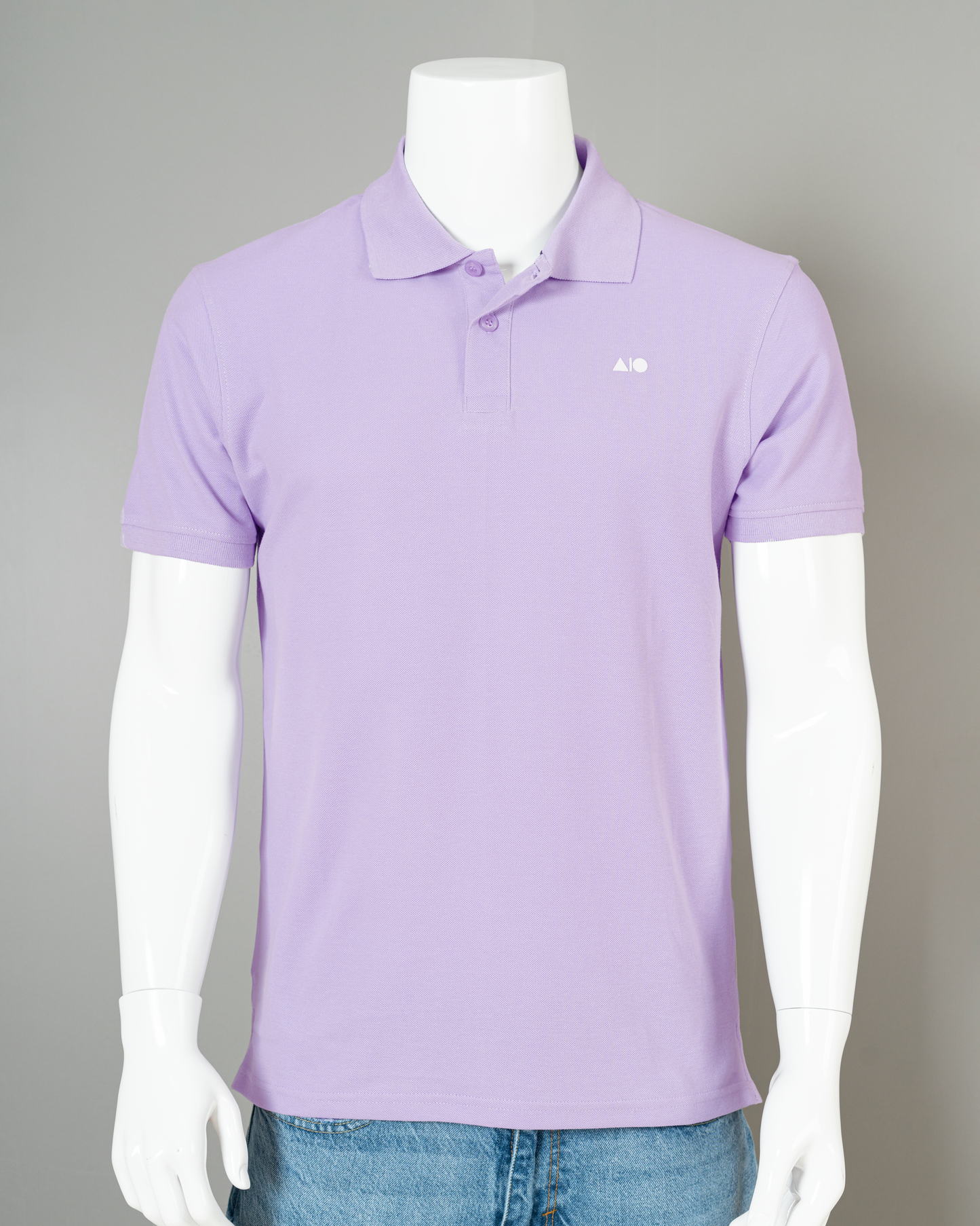 Men's Premium Polo Shirt (Purple Rose)