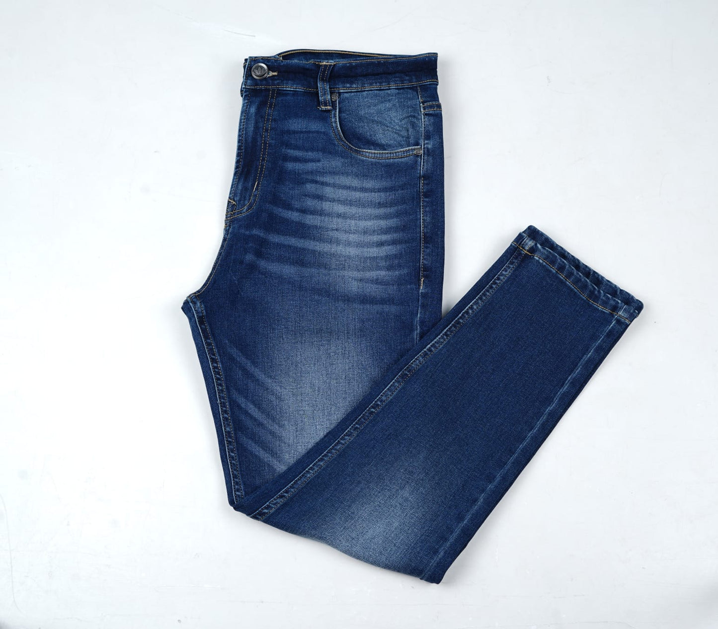 Men's Premium Denim Pant (Mid Indigo Denim)