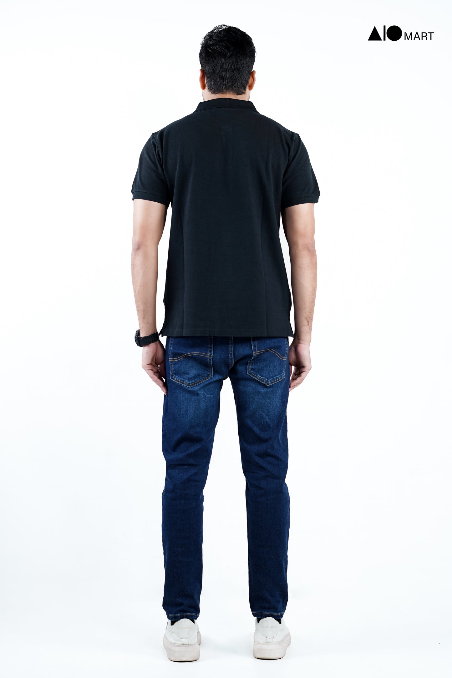 Men's Premium Polo Shirt (Black)