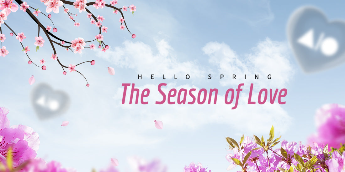 Get a good look in the festive spring season.