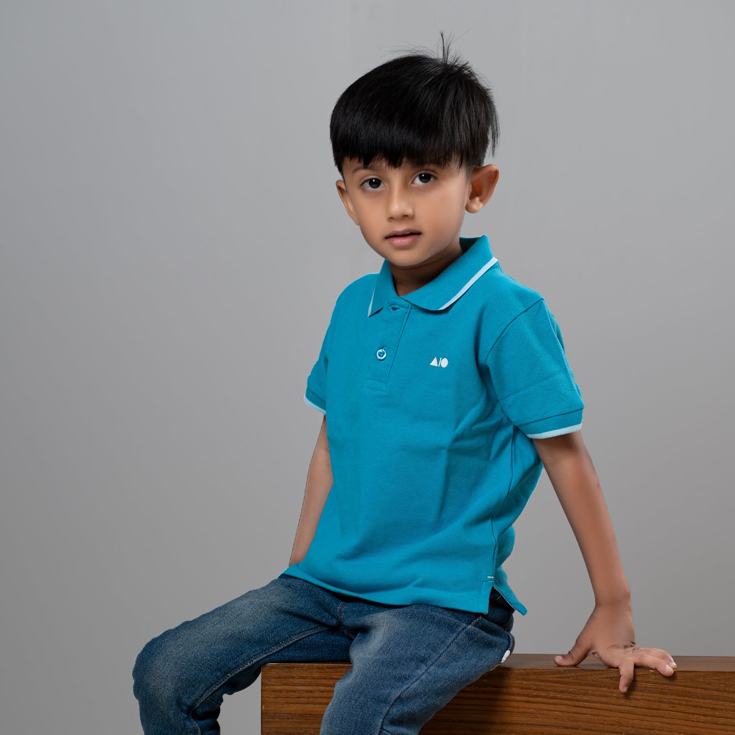 Kid's Polo Shirt - Any 3 From (Red, Green, Blue, Orange & Yellow)