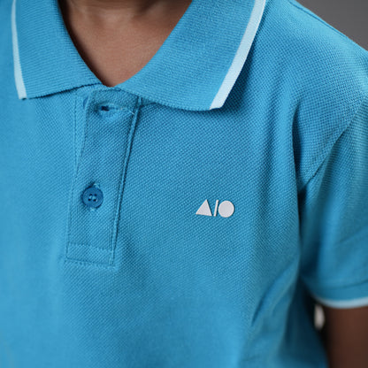 Kid's Polo Shirt - Any 3 From (Red, Green, Blue, Orange & Yellow)