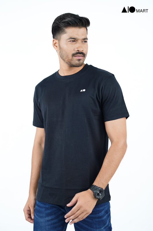 Men's Basic T-Shirt (Jet Black)