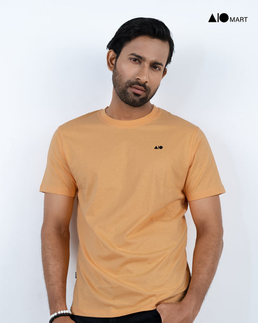 Men's Basic T-Shirt (Peach)