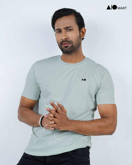 Men's Basic T-Shirt (Sky  Blue)