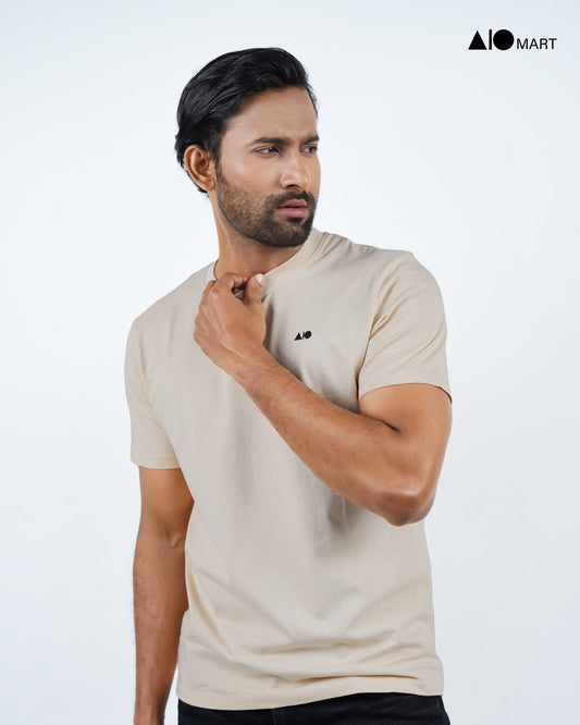 Men's Basic T-Shirt (Irish Cream)