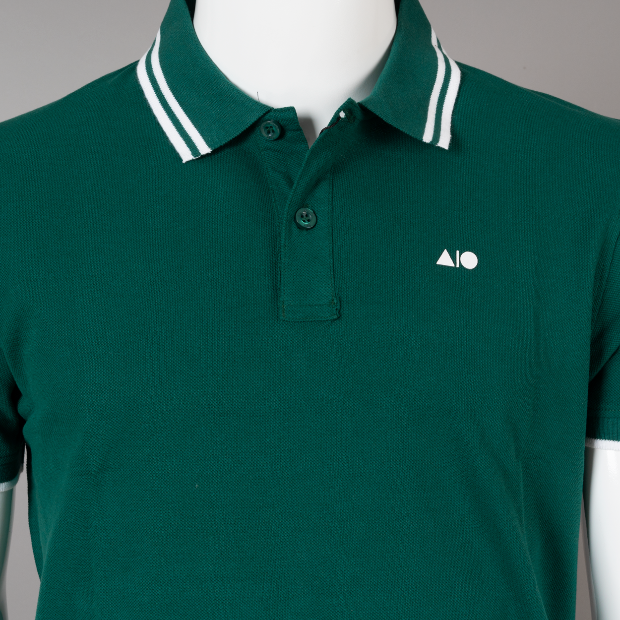 Men's Tipping Polo Shirt - Combo (Purple, Wine & Forest Green)