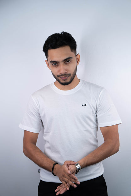 Men's Basic T-Shirt (White)
