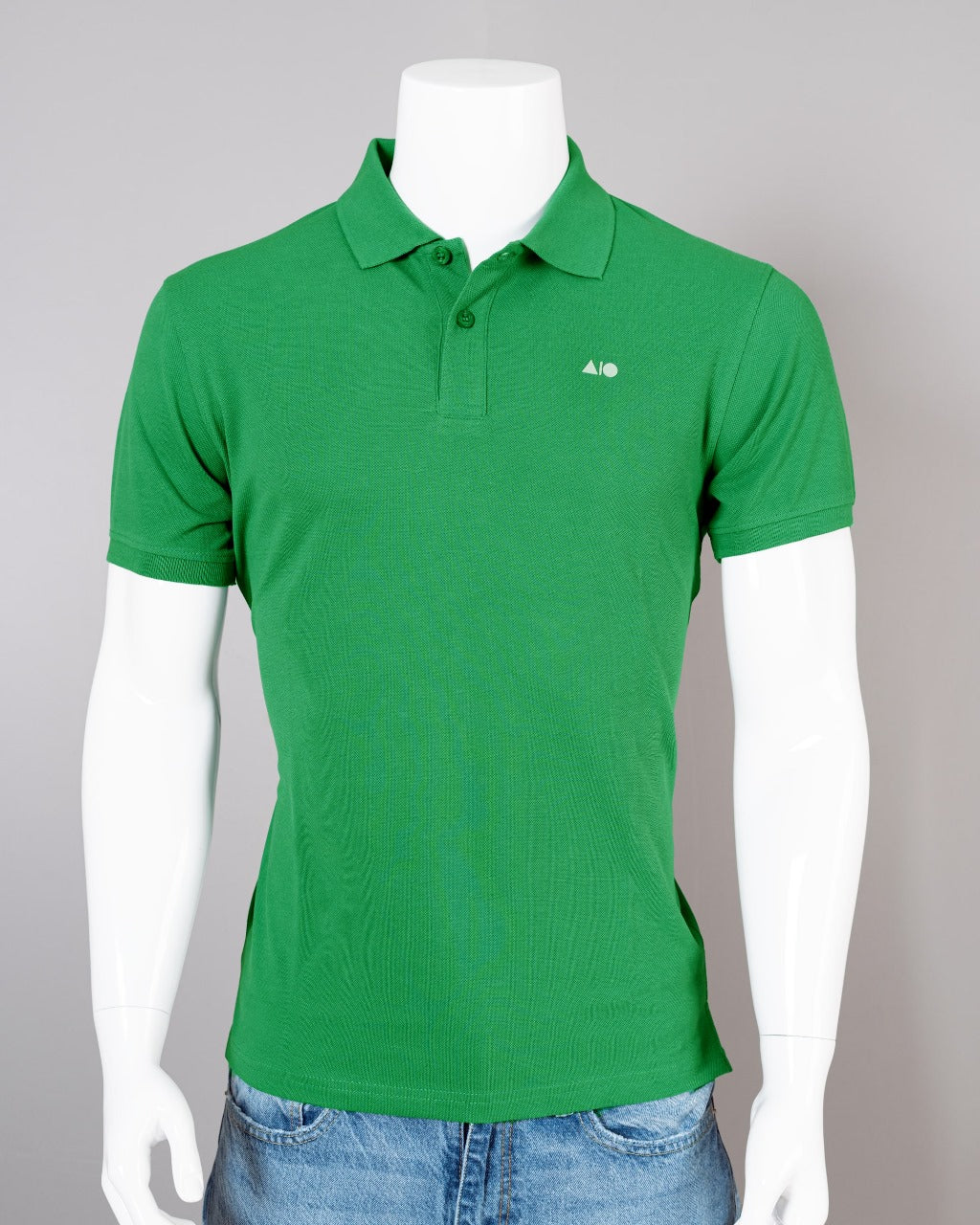 Men's Premium Polo Shirt (Light Green)