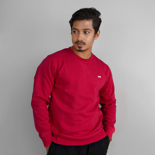 Mens Sweatshirt - Megenta