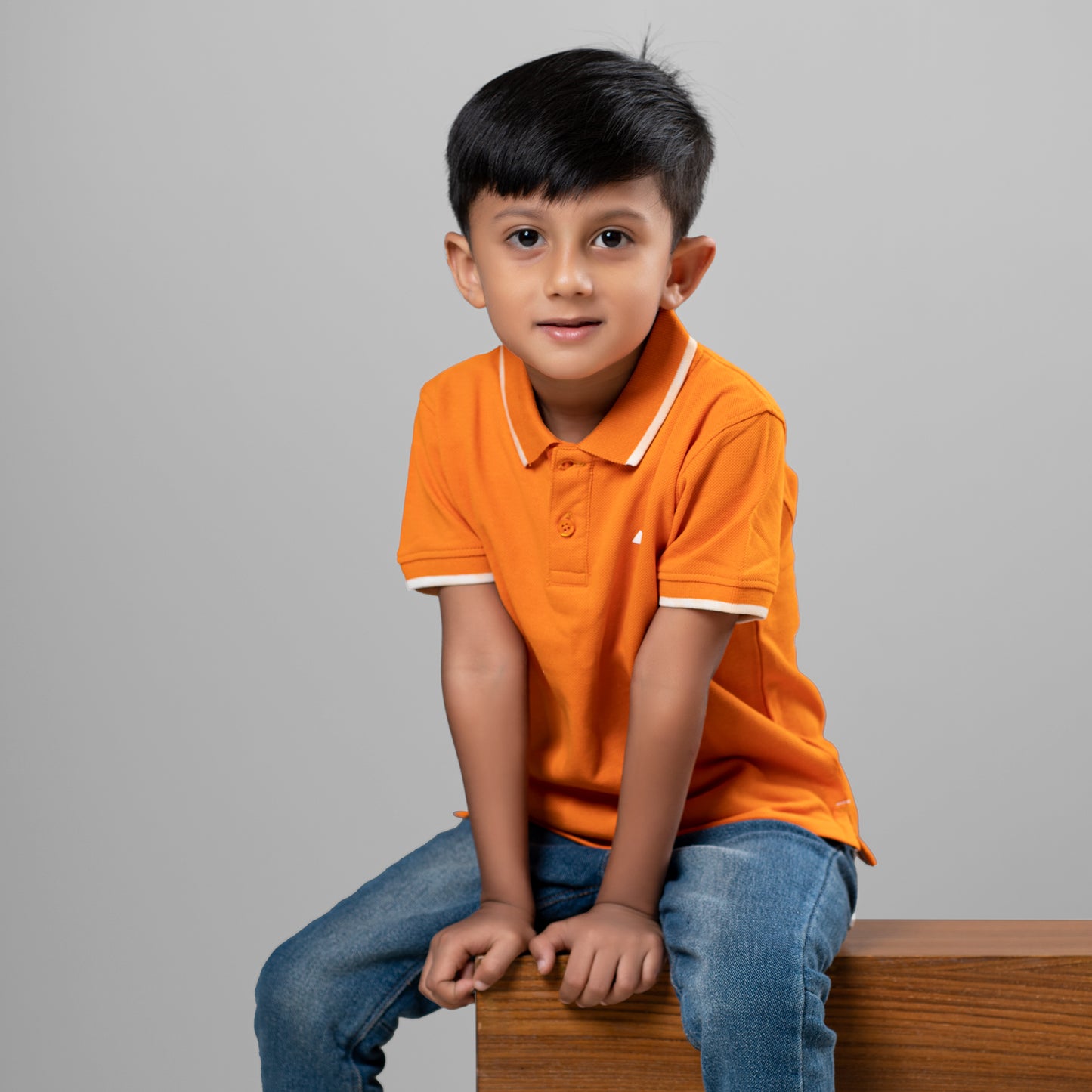 Kid's Polo Shirt - Any 3 From (Red, Green, Blue, Orange & Yellow)