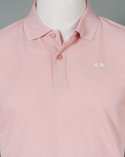 Men's Premium Polo Shirt - Any Three From Black, Purple Rose, Chalk Pink, Deep Blue & Green