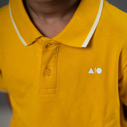 Kid's Polo Shirt - Any 3 From (Red, Green, Blue, Orange & Yellow)