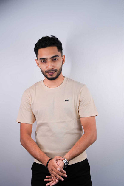 Men's Basic T-Shirt (Irish Cream)