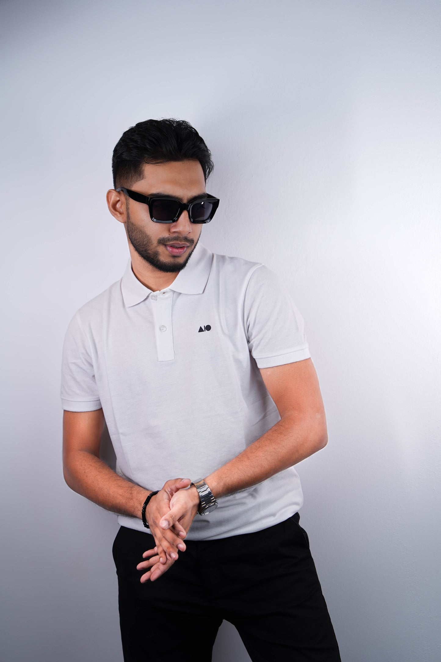 Men's Premium Polo Shirt - Combo (White, Yellow & Maroon)