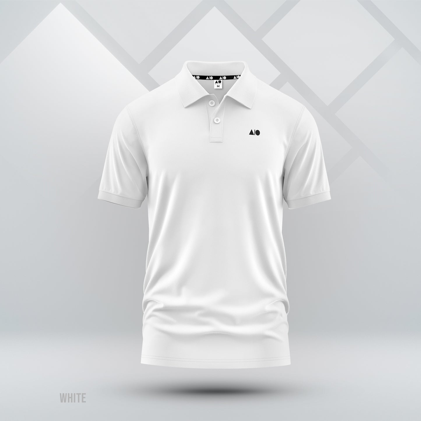 Men's Premium Polo Shirt (White)