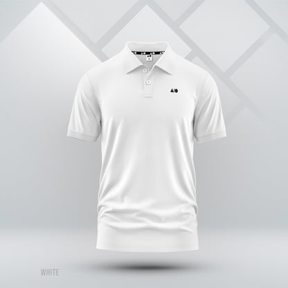 Men's Premium Polo Shirt (White)