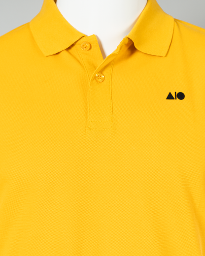 Men's Premium Polo Shirt (Yellow)